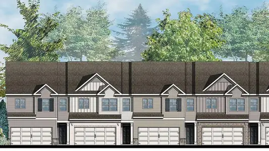 New construction Townhouse house 194 Deerberry Dr, Jasper, GA 30143 plan SUDBURY 24' TOWNHOME - image