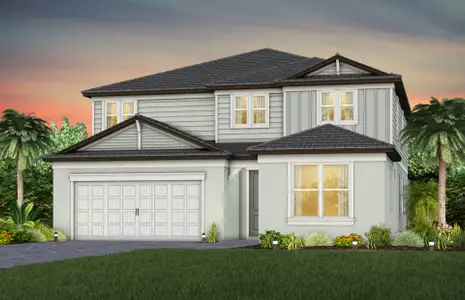 New construction Single-Family house 1739 Valier Pt, Zephyrhills, FL 33541 plan Serena - image