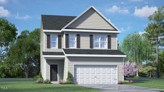 New construction Single-Family house 144 Global Ave, Fuquay Varina, NC 27526 ELLIS- photo 0