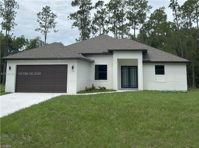 New construction Single-Family house 113 Monroe Ave, Lehigh Acres, FL 33936 - image