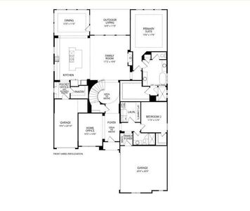 Ravenna Main Level Floor Plan