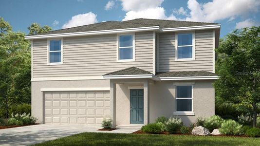New construction Single-Family house 228 Streamwater Wy, Groveland, FL 34736 plan Oriole - image