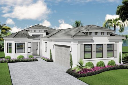 New construction Single-Family house 11311 Virginia Pine Ct, Boynton Beach, FL 33473 plan Vienna - image