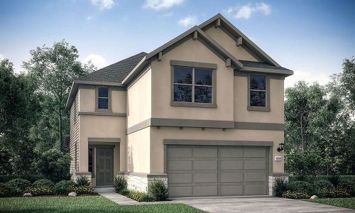 New construction Single-Family house 1220 Carvin Way, Pflugerville, TX 78660 Cantata- photo 0