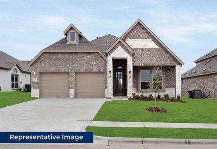 New construction Single-Family house 9925 Villa Verde Dr, Fort Worth, TX 76179 plan Inwood 2F - image