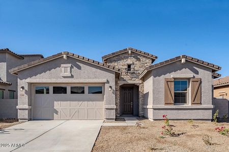 New construction Single-Family house 242 S 165Th Ave, Goodyear, AZ 85338 Hacienda Series - Crimson- photo 0