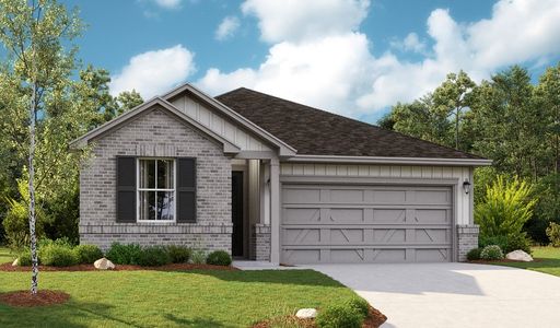 New construction Single-Family house 609 Seabiscuit Drive, Jarrell, TX 76537 - photo 0