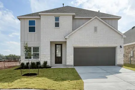 New construction Single-Family house 159 Desert Cactus, San Antonio, TX 78253 plan Gage - image