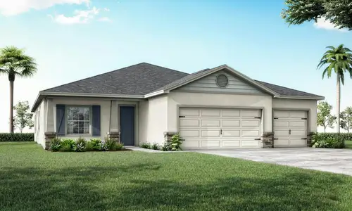 New construction Single-Family house 7487 Sw 107Th Ln, Ocala, FL 34476 plan Summerlyn II - image