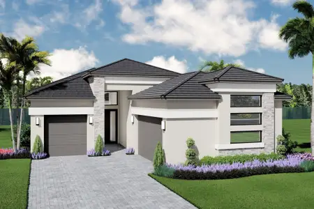 New construction Single-Family house 11219 Sweet Sage Ave, Boynton Beach, FL 33473 plan Venice - image