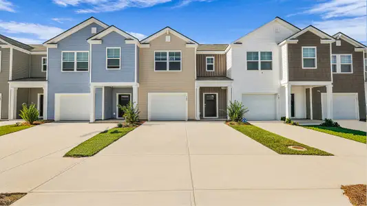 New construction Townhouse house 307 Bluebell Wy, Moncks Corner, SC 29461 plan Davis - image