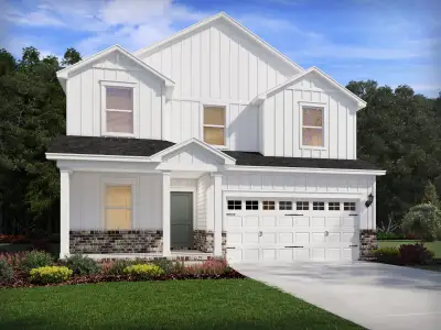 New construction Single-Family house 2424 Rosewood Bluff Dr, Zebulon, NC 27597 plan Quinton - image