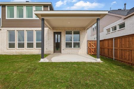 New construction Single-Family house 16416 Flatlands Wy, Celina, TX 75009 plan Brown - image