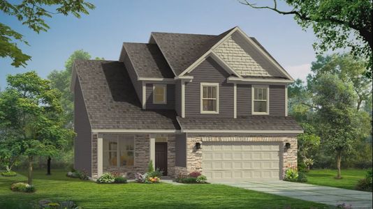 New construction Single-Family house 1408 Briar Brook Ln, Zebulon, NC 27597 plan Cameron - image