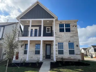 New construction Single-Family house 245 Leeland Dr, Liberty Hill, TX 78642 plan Raven - image