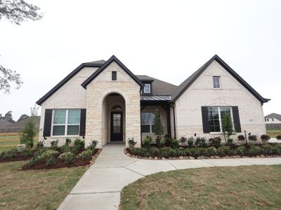 New construction Single-Family house 21703 Hibiscus Hedge Trl, Tomball, TX 77377 plan Nolan X - Premier Collection - image
