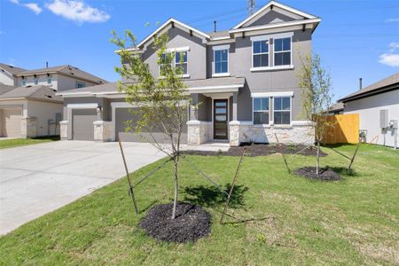 New construction Single-Family house 19121 Ariel Elena Way, Pflugerville, TX 78660 Trenton- photo 2 2