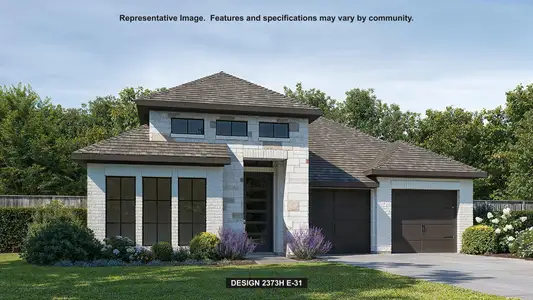 New construction Single-Family house 1137 Pansy Trl, Georgetown, TX 78628 plan 2373H - image