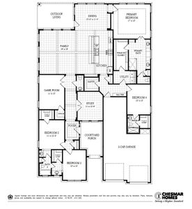 New construction Single-Family house 2102 Briggs Smt, San Antonio, TX 78245 plan Drake - image