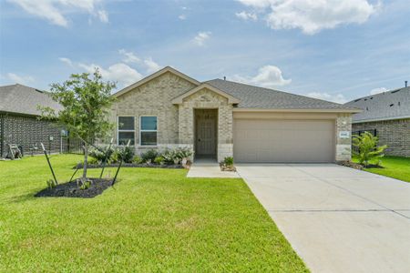 New construction Single-Family house 3041 Emerald Ocean Dr, Katy, TX 77493 plan Split - image