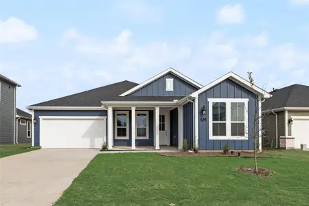 New construction Single-Family house 529 Marcus Ln, Crowley, TX 76036 plan Delphi - image