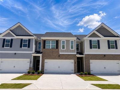 New construction Townhouse house 6351 Warbler Ct, Morrow, GA 30260 plan The Newbury - image
