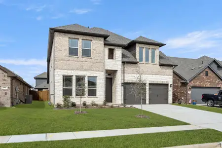 New construction Single-Family house 1012 Catskill Ct, Burleson, TX 76028 Silverstone- photo 1 1