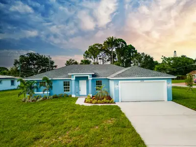 New construction Single-Family house 1043 St Johns St Se, Palm Bay, FL 32909 plan Seagull - image