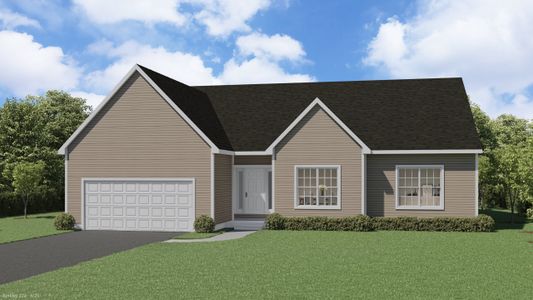New construction Land house 8 Blue Heron Dr, Orchard Park, NY 14127 plan Berkley 22A (Inactive) - image