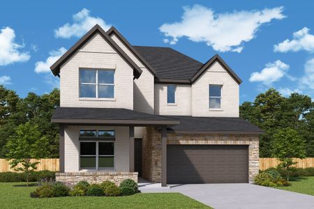New construction Single-Family house 471 Silver Moon Wy, Katy, TX 77493 plan The Bridgeway - image