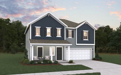 New construction Single-Family house 3960 Zepelin Wy, Roebuck, SC 29376 plan Wayfare - image