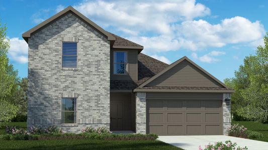 New construction Single-Family house 612 Smart Strike Trl, Granbury, TX 76049 plan Midland - image