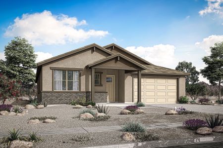 New construction Single-Family house 14776 W El Cortez Pl, Surprise, AZ 85387 Dove- photo 1 1