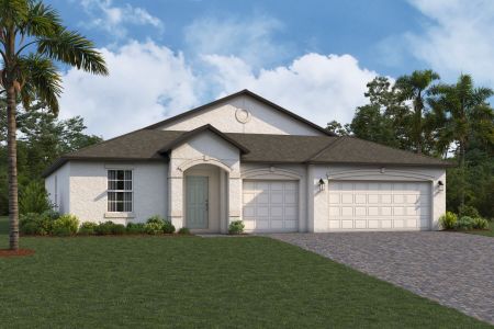 New construction Single-Family house 8419 Fox Den Cv, Lakeland, FL 33810 plan Liberty - image
