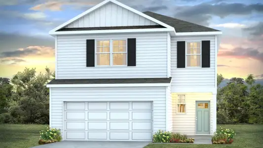 New construction Single-Family house 405 Crocus Ct, Richlands, NC 28547 plan Manning - image