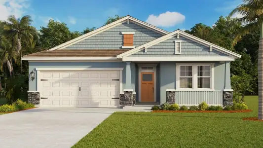 New construction Single-Family house 6032 Gaura Wy, Lakeland, FL 33811 plan Robinson II - image