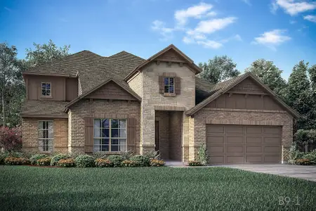 New construction Single-Family house Hewitt, TX 76643 plan Phoenix - image
