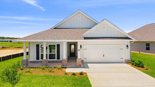 New construction Single-Family house 82 Gray Owl Dr E, Freeport, FL 32439 plan Delray - image