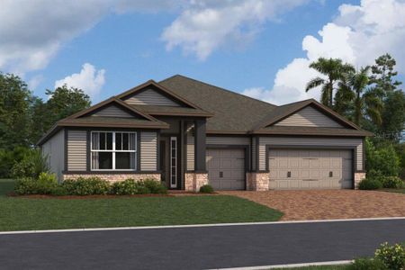 New construction Single-Family house 5379 Park Guell Street, Saint Cloud, FL 34771 Corina II - Eco Grand Series- photo 0