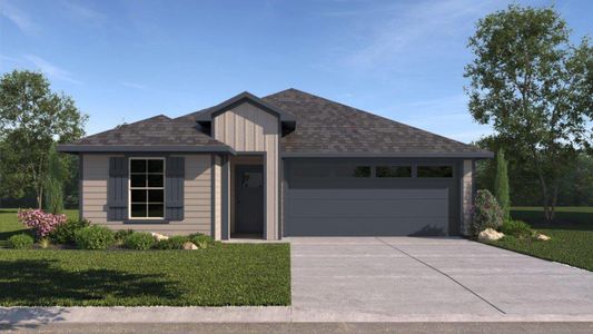 New construction Single-Family house 1276 Hickory Grove St, Brenham, TX 77833 plan Caden - image