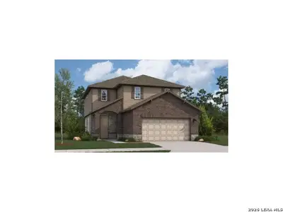 New construction Single-Family house 1542 Esmeralda Grv, San Antonio, TX 78253 plan Walker - image