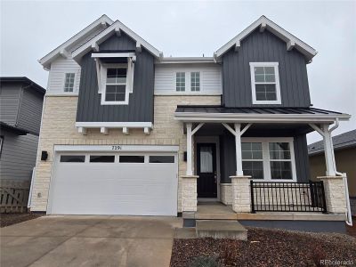 New construction Single-Family house 7291 Prairie Sage Pl, Littleton, CO 80125 Ridgway- photo 0