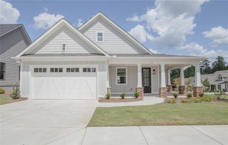 New construction Single-Family house 411 Maple View Drive, Carrollton, GA 30117 The Red Oak- photo 0