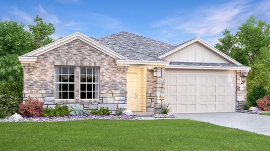 New construction Single-Family house 1414 Acorn Oak Dr, Georgetown, TX 78628 plan Catesby - image