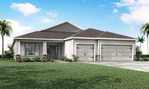 New construction Single-Family house 5850 Piney Shrub Pl, St. Cloud, FL 34771 null- photo 0