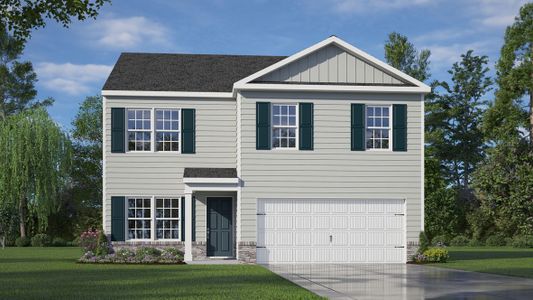 New construction Single-Family house 428 Owens Ridge Wy, Lexington, NC 27292 plan Belhaven - image