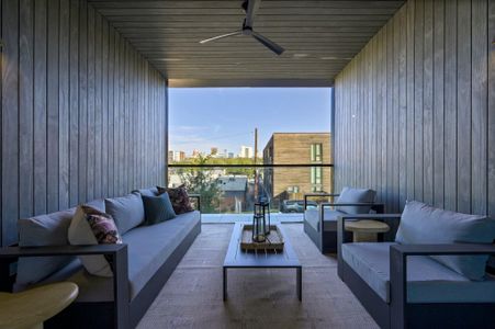 New construction Condo house 1006 Baylor St, Unit 204, Austin, TX 78703 plan The Rogers - image