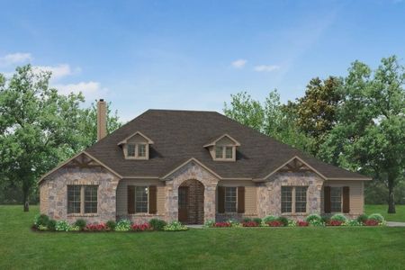 New construction Single-Family house 1010 Julian Drive, Van Alstyne, TX 75495 Cedar Sage- photo 0