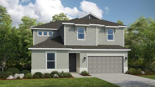 New construction Single-Family house 12844 Treeline Ridge Ave, San Antonio, FL 33576 plan Monterey - image