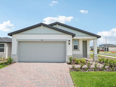 New construction Single-Family house 903 Donahue Pass, Lake Hamilton, FL 33844 plan Everglade - image